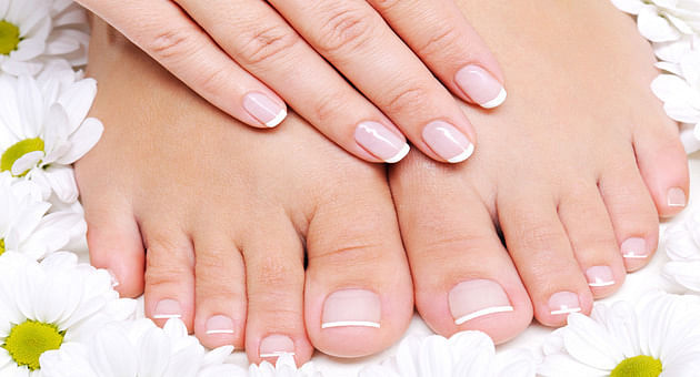 Dark toes sale treatment