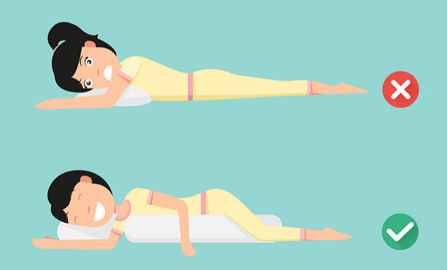 How to Train Yourself to Sleep on Your Back - UPRIGHT Posture