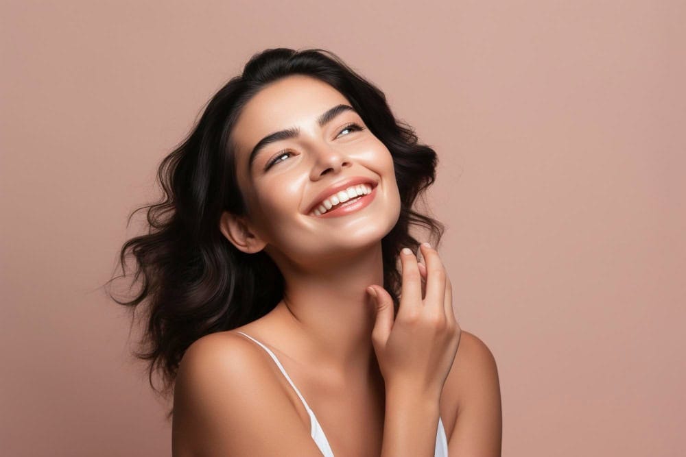 glowing skin